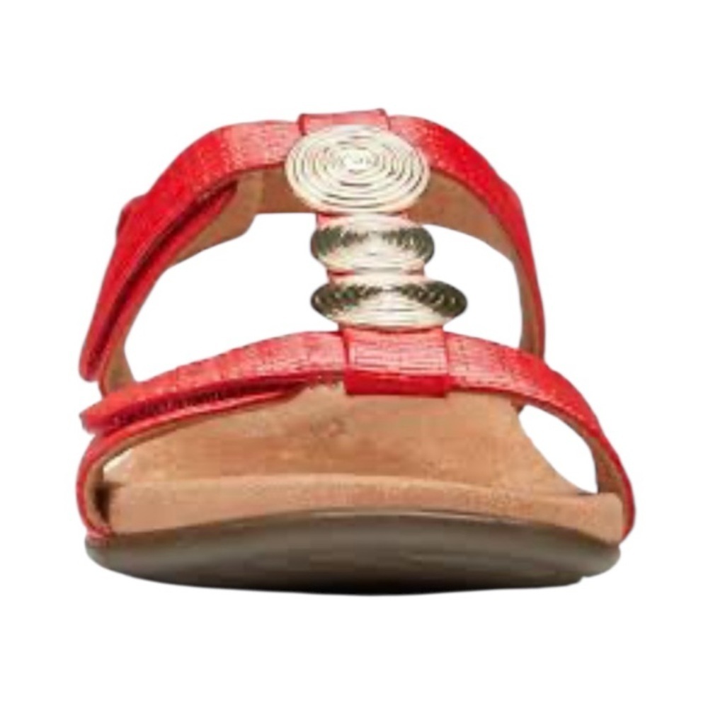 Vionic Farra Red Double Strap Sandals - image 3